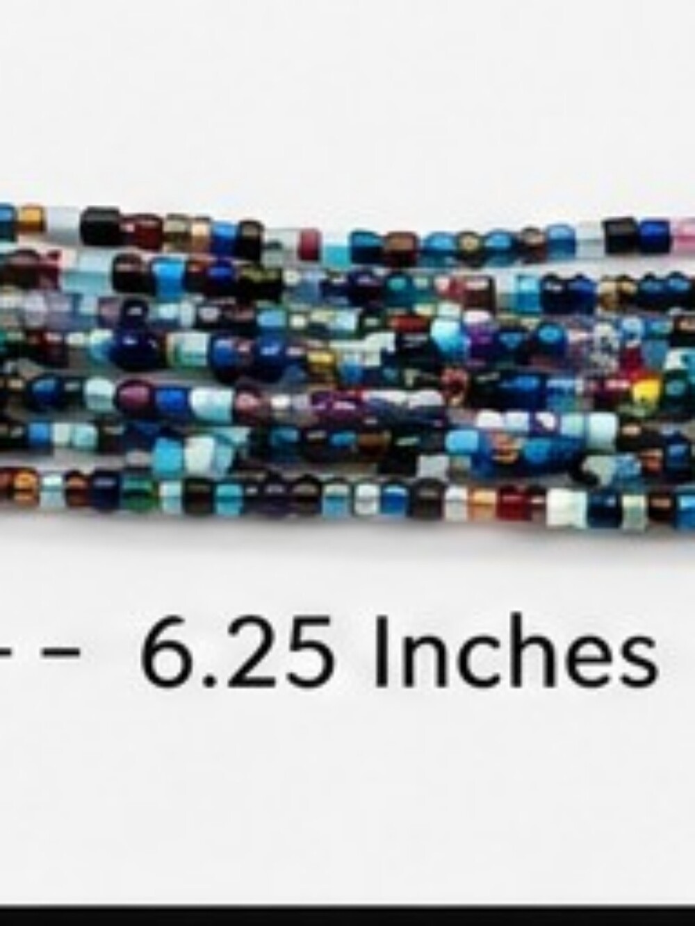 HANDMADE Multi Strand Seed Bead Bracelet Magnetic Clasp Colorful Artisan Glass - Picture 5 of 10